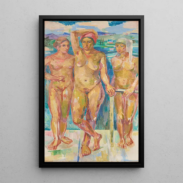 Felix Esterl - Drei Akte Vor Einem See.webp