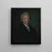 Johann Caspar Zellweger-Gessner - Felix Maria Diogg — inramlat konstverk på väggen