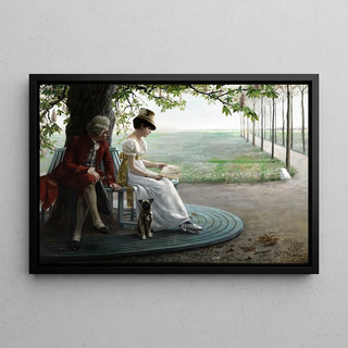 Felix Von Ende - Paar in einem Park.webp