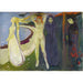 Reproduktion av målningen kvinna. Sphinx - Edvard Munch