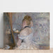 Reproduktion av målningen av kvinna vid sin toalett - Berthe Morisot