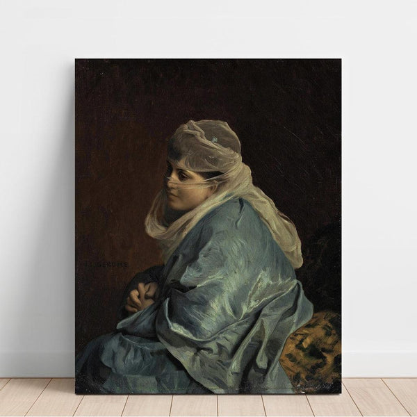 Reproduktion av målningen av Constantinople-flickan - Jean-Léon Gérôme