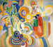 portugisisk kvinna - Robert Delaunay — vy av konstverket