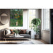 Reproduktion av målningen av en kvinna som promenerar i en exotisk skog - Henri Rousseau