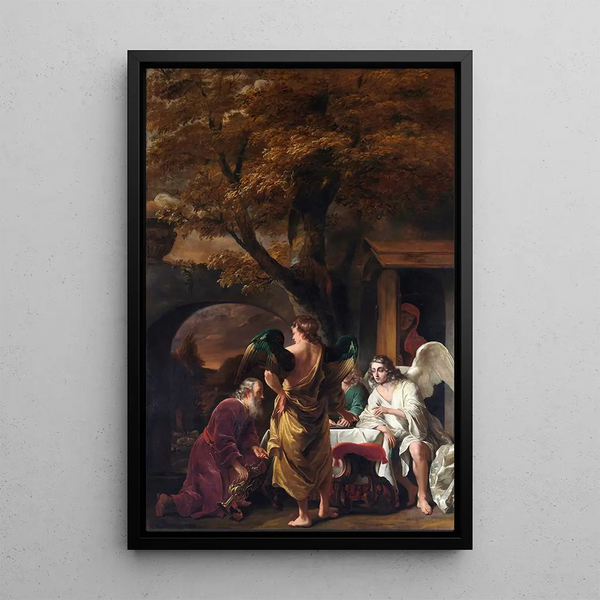 Ferdinand Bol - Abraham Entertaining the Three Angels.webp