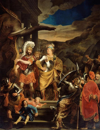 Ferdinand Bol - Fabritius and Pyrrhus.webp