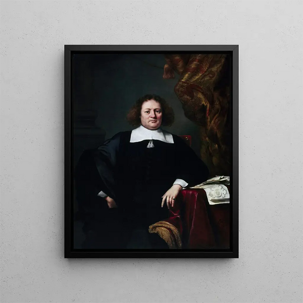 Sir John Hebdon - Ferdinand Bol — inramlat konstverk på väggen