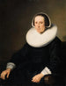 Portrait d'une dame - Ferdinand Bol — vy av konstverket