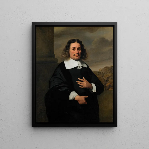Quirinus Stercke - Ferdinand Bol — inramlat konstverk på väggen