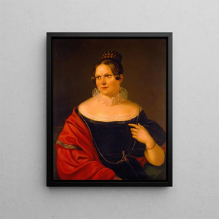 Ferdinand Flor - Portrait Of Elisa Paulsen Thorvaldsens Daughter.webp