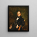 Portrait de Friedrich Eltz 1782-1855 - Ferdinand Georg Waldmüller — inramlat konstverk på väggen