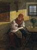 Repos du dimanche - Ferdinand Georg Waldmüller — vy av konstverket