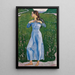 Emotion - Ferdinand Hodler — inramlat konstverk på väggen
