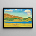 Lac Champfèr - Ferdinand Hodler — inramlat konstverk på väggen