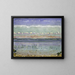 Lac Léman med Jura-bergen - Ferdinand Hodler — inramlat konstverk på väggen