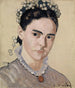 Marie Elise Bernhard Hodler - Ferdinand Hodler — vy av konstverket