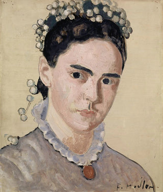 Ferdinand Hodler - Portrait Of Marie Elise BernhardHodler.webp