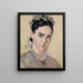 Marie Elise Bernhard Hodler - Ferdinand Hodler — inramlat konstverk på väggen