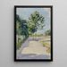 Rue de Saint-Georges - Ferdinand Hodler — inramlat konstverk på väggen