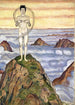 Vue vers l'infini - Ferdinand Hodler — vy av konstverket