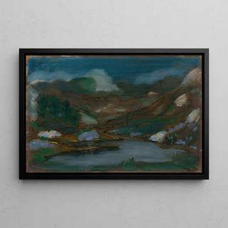 Ferdinand Katona - Mountain Landscape.webp