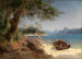 Landskapslandskap nära Rio de Janeiro - Ferdinand Keller — vy av konstverket
