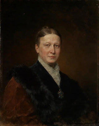 Ferdinand Keller - Portrait of Julie Miller zu Aichholz.webp