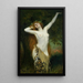 Bacchante - Ferdinand Leeke — inramlat konstverk på väggen