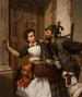 Le flirt - Ferdinand Minor — vy av konstverket