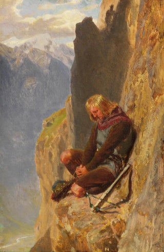 Ferdinand von Harrach - Kaiser Maximilian I in der Martinswand.webp