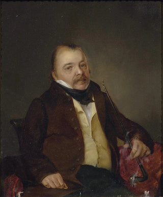 Ferdinand von Lutzendorf - Portrait des Grafen Vicrai mit Pfeife.webp