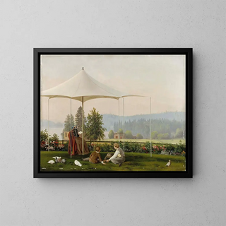 Ferdinand von Wright - In The Garden Of Haminalahti.webp