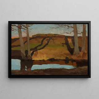 Ferdynand Ruszczyc - Landscape stream.webp