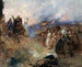 Le siège d'Eger - Ferenc Eisenhut — vy av konstverket