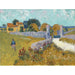 Reproduktion av målningen Ferme en Provence - Vincent van Gogh