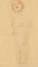 Studie av naken - Fernand Khnopff — vy av konstverket