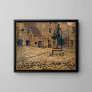 Fernand Maillaud - La cour de lhtel SaintAdrien 264 rue SaintJacques.webp