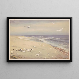 Fidelia Bridges - On the beach.webp
