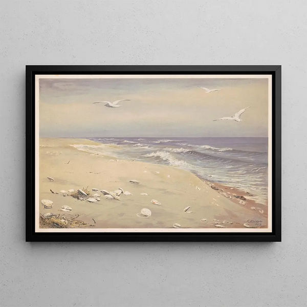 Fidelia Bridges - On the beach.webp