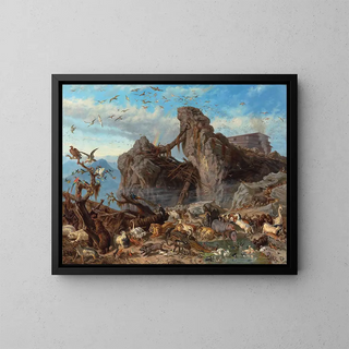 Filippo Palizzi - After the Flood the Exit of the Animals from the Ark.webp