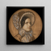 Fille Marie med en volanghatt - Franz von Stuck — väggpresentation av konstverket