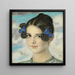 Fille Mary - Franz von Stuck — inramlat konstverk på väggen