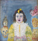 Fille med kommunionsmasker - James Ensor — vy av konstverket