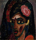 den egyptiska flickan - Alexej von Jawlensky — vy av konstverket