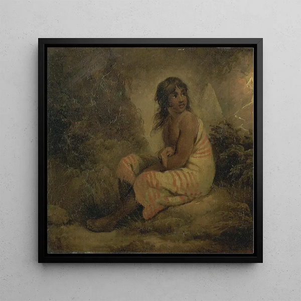 Fille indienne - George Morland