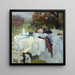 Höstslut - Leo Putz — inramlat konstverk på väggen