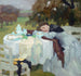 Höstslut - Leo Putz — vy av konstverket