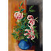 Reproduktion av målningen Blommor i en vas - Moïse Kisling