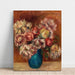 Reproduktion av målningen Blommor i en grön vas - Pierre-Auguste Renoir