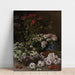 Reproduktion av målningen av vårblommor - Claude Monet